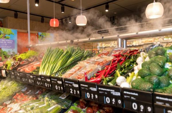 Σύστημα dry misting, Albert Heijn