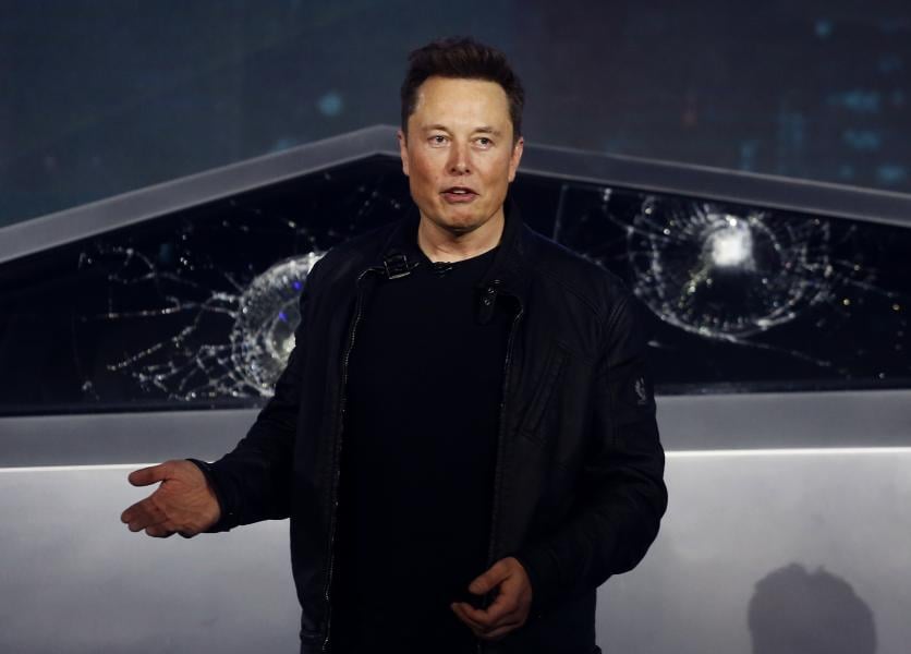 Ο επικεφαλής της Tesla Ελον Μασκ / Πηγή: AP Images