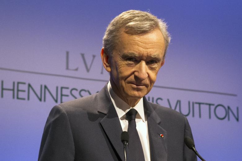Ο πρόεδρος της LVMH Moet Hennessy Louis Vuitton SE Μπερνάρ Αρνό / Πηγή: AP Images